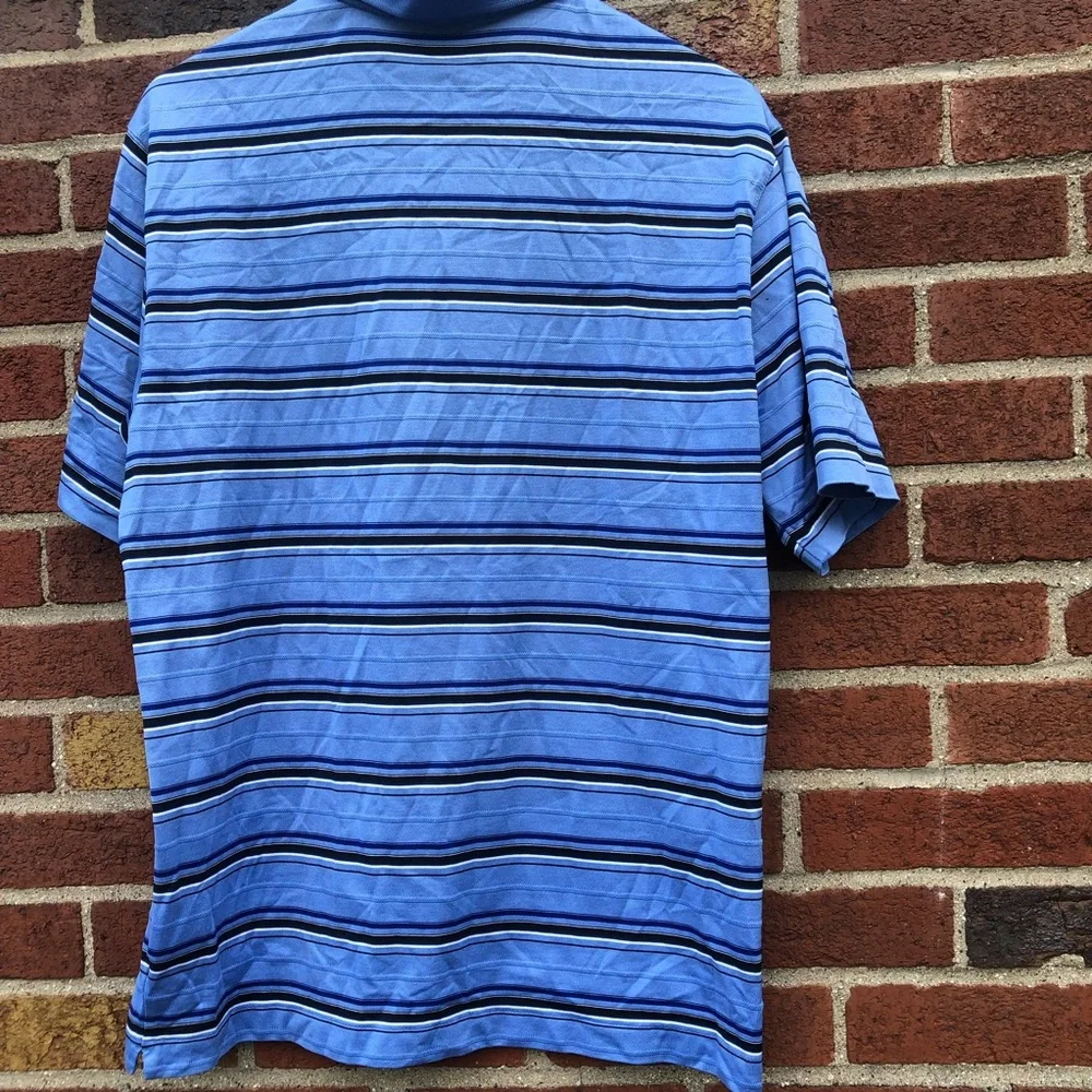 Nike Tiger Woods Collection Polo Shirt Large Blue